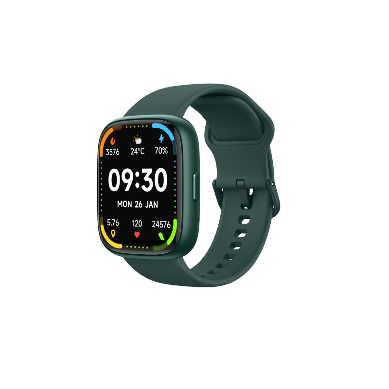 Smartwatch Maxcom Ecowatch 6 1.83" 300 mAh IP68 με Δυνατότητα Κλήσεων Green | Smartwatches - shopin.gr
