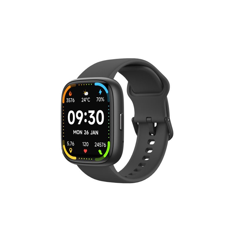 Smartwatch Maxcom Ecowatch 6 1.83" 300 mAh IP68 με Δυνατότητα Κλήσεων Black | Smartwatches - shopin.gr