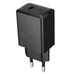 Φορτιστής Ταξιδίου Hoco N70 Nuevo με 1 Εξόδο Φόρτισης USB-C GaN PD30W 5V 3.0A  Μαύρος | Φορτιστές - shopin.gr