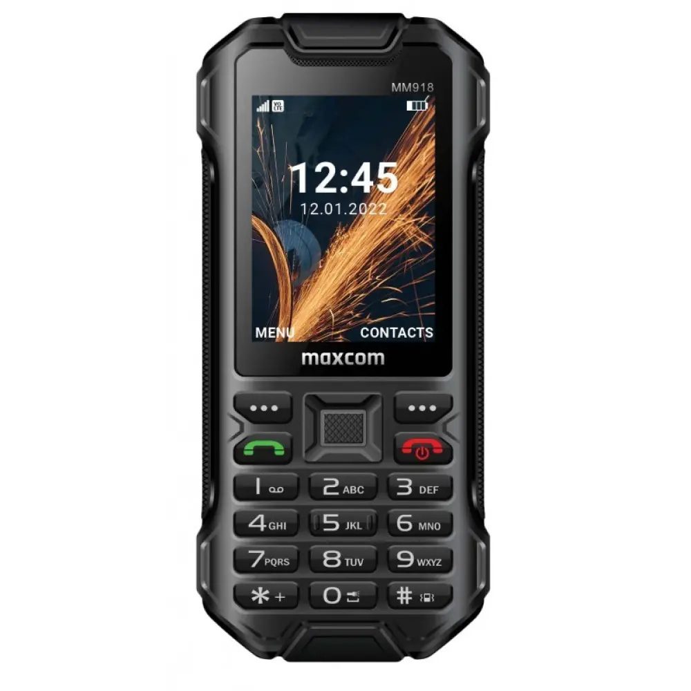 Maxcom Strong MM918 L (Dual Sim) 2.4" Water-dust proof IP68 4G VoLTE με Φακό