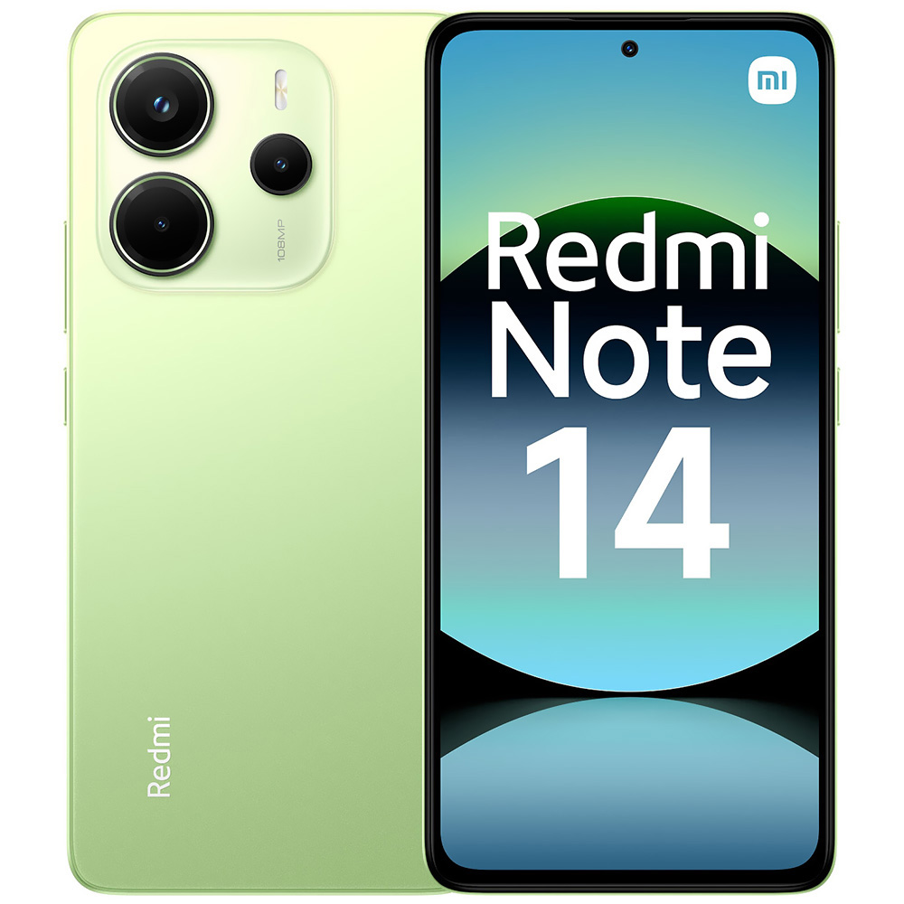 Xiaomi Redmi Note 14 4G Dual Sim 6.67" 6GB/128GB NFC IP54 Lime Green | Smartphone - shopin.gr