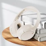 Wireless Ακουστικά Hi-Fi Stereo Acefast H6 30dB ANC USB-C Fast Charging AUX 500mAh v5.3 IPX4 Λευκά με Memory Foam Μαξιλαράκια και Θήκη | Bluetooth - shopin.gr