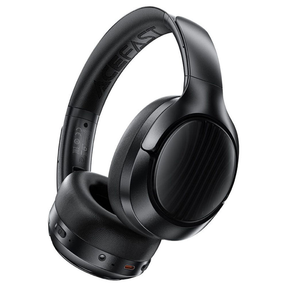 Wireless Ακουστικά Hi-Fi Stereo Acefast H5 30db ANC AUX 500mAh v5.4 Μαύρα με HD Μικρόφωνο Memory Foam Μαξιλαράκια και Θήκη | Bluetooth - shopin.gr