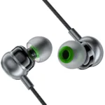 Hands Free Acefast L4 Earphones Stereo 3.5mm Braided 1.2m Μαύρα με HD Μικρόφωνο | Hands Free - shopin.gr