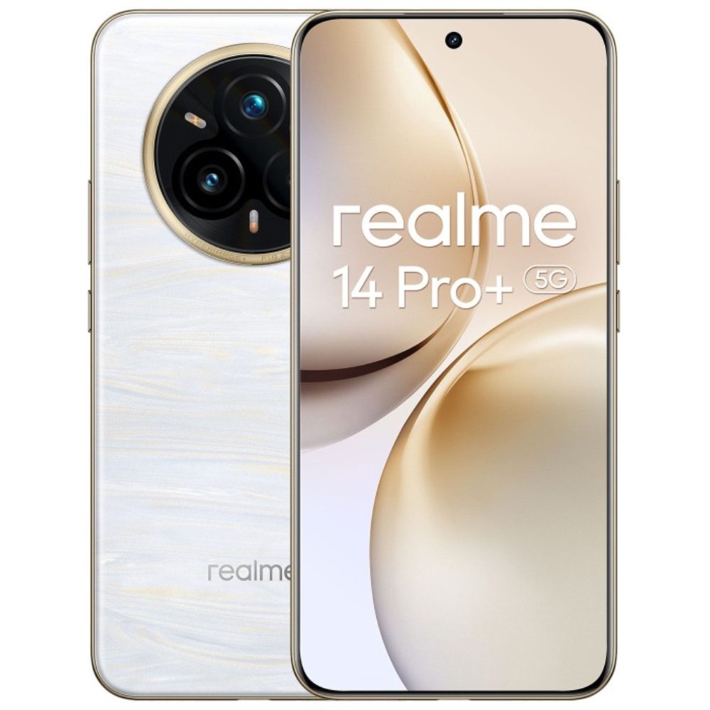 Realme 14 Pro+ 5G Dual Sim 6.83" 8GB/256GB NFC IP68 Pearl White | Smartphone - shopin.gr