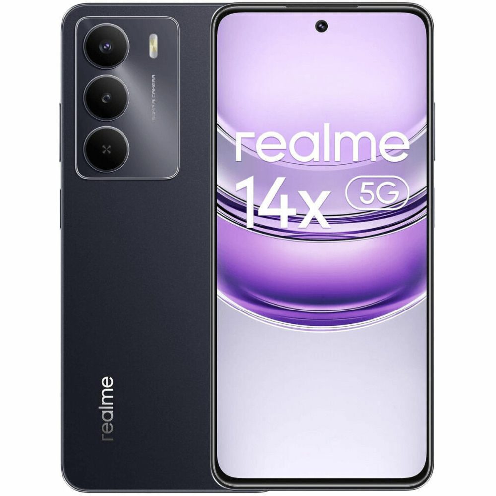 Realme 14X 5G Dual Sim 6.67" 6GB/128GB NFC IP64 Carbon Black | Smartphone - shopin.gr