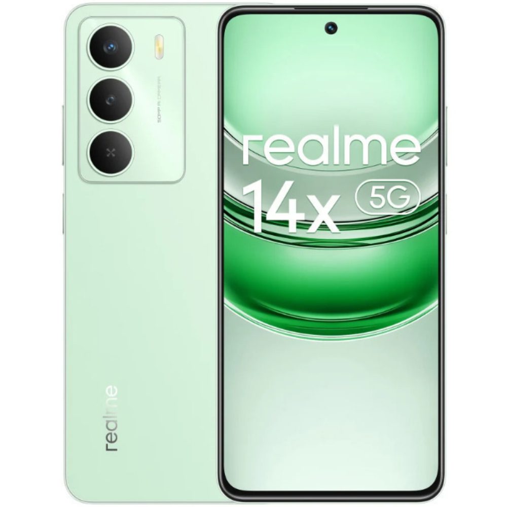 Realme 14X 5G Dual Sim 6.67" 6GB/128GB NFC IP64 Peridot Green | Smartphone - shopin.gr