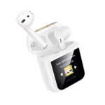 Wireless Hands Free Hoco EW86 Cat v5.4 300mAh 3.5 Ώρες Ομιλίας Σύστημα Εύρεσης Ακουστικού και Οθόνη Αφής Λευκά | Bluetooth - shopin.gr