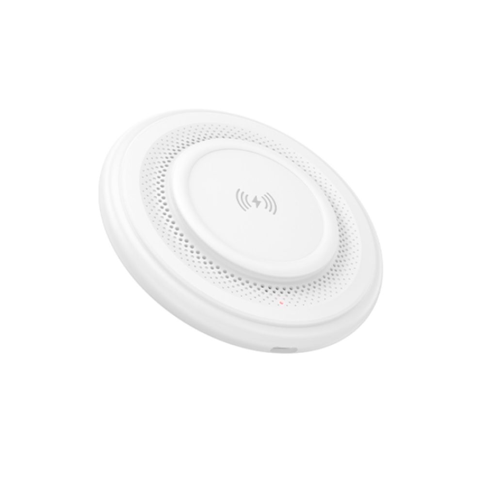 Ασύρματος Φορτιστής Borofone BQ40 Crown Magnetic Magsafe 15W με Καλώδιο USB-A Λευκός | Ασύρματοι Φορτιστές - shopin.gr