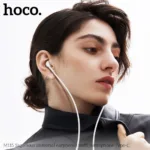 Hands Free Hoco M115 Sagacious USB-C Universal Earphones Hi-Fi Stereo με Μικρόφωνο Λευκά 1.2m Συμβατά με Όλες τις USB-C Συσκευές | Hands Free - shopin.gr