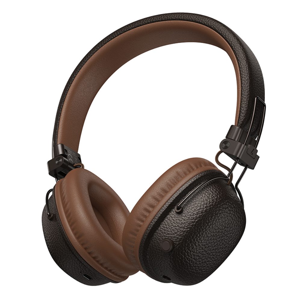 Wireless Hands Free Hoco W64 Earl II TWS v5.4 300mAh 32 Ώρες Ομιλίας AUX USB-C Καφέ | Bluetooth - shopin.gr