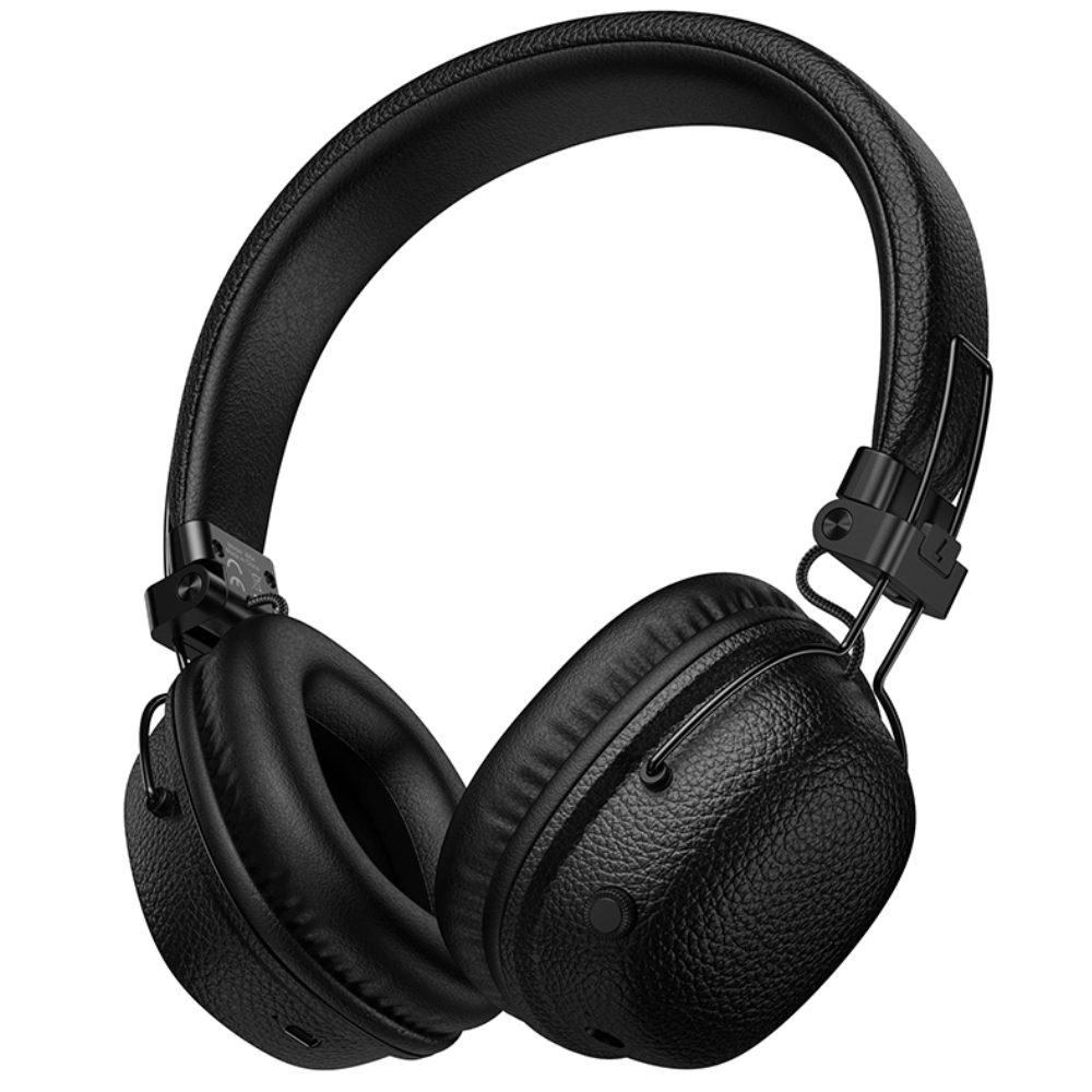 Wireless Hands Free Hoco W64 Earl II TWS v5.4 300mAh 32 Ώρες Ομιλίας AUX USB-C Μαύρα | Bluetooth - shopin.gr