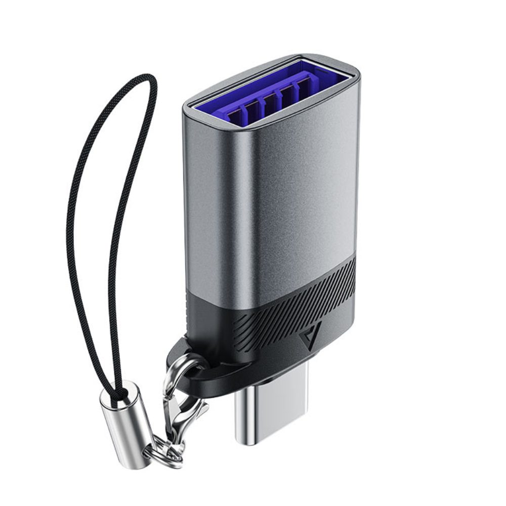 Αντάπτορας Acefast J7 USB-A σε USB-C Mini OTG USB3.0 10Gbps Μαύρος | Αντάπτορες - shopin.gr