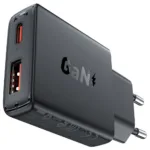 Φορτιστής Ταξιδίου Acefast  A69 GaN Mini με 1xUSB-A + 1xUSB-C PD30W Μαύρος | Φορτιστές - shopin.gr