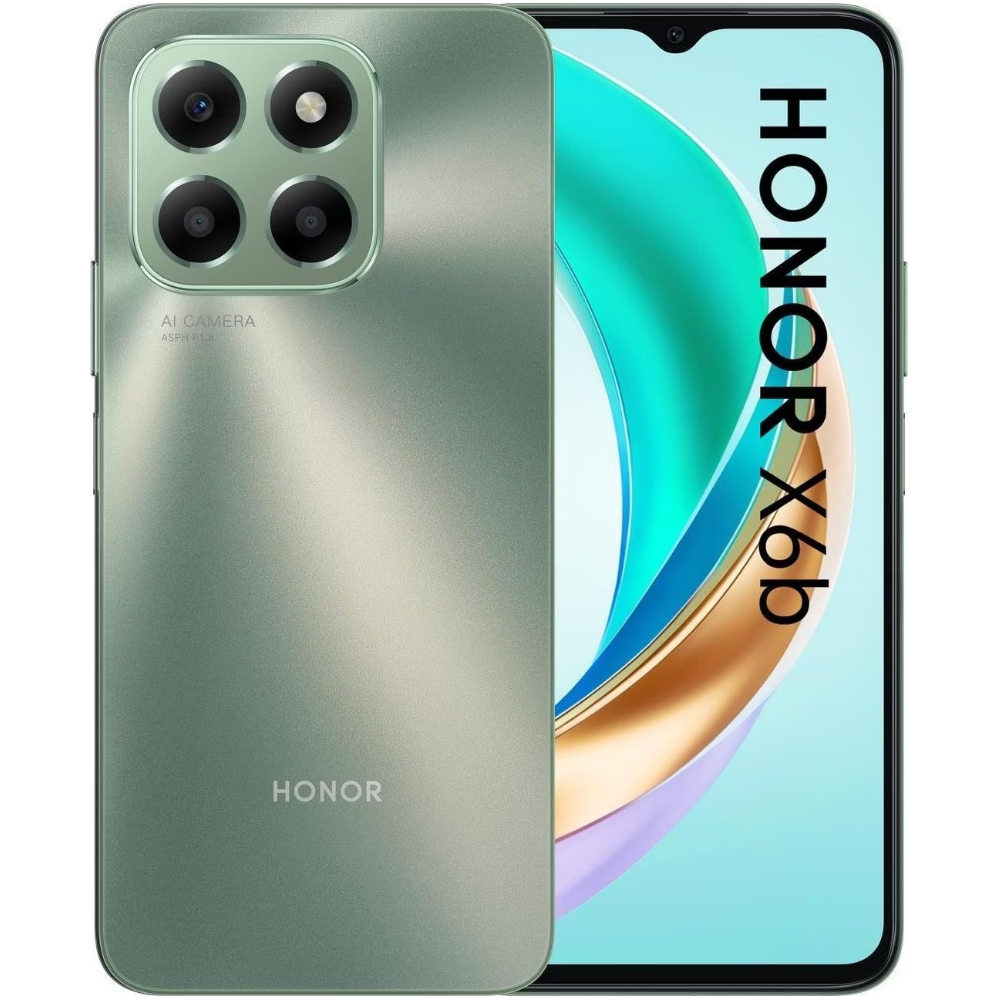 Honor X6b 4G Dual Sim 6.56" 4GB/128GB Forest Green | Smartphone - shopin.gr