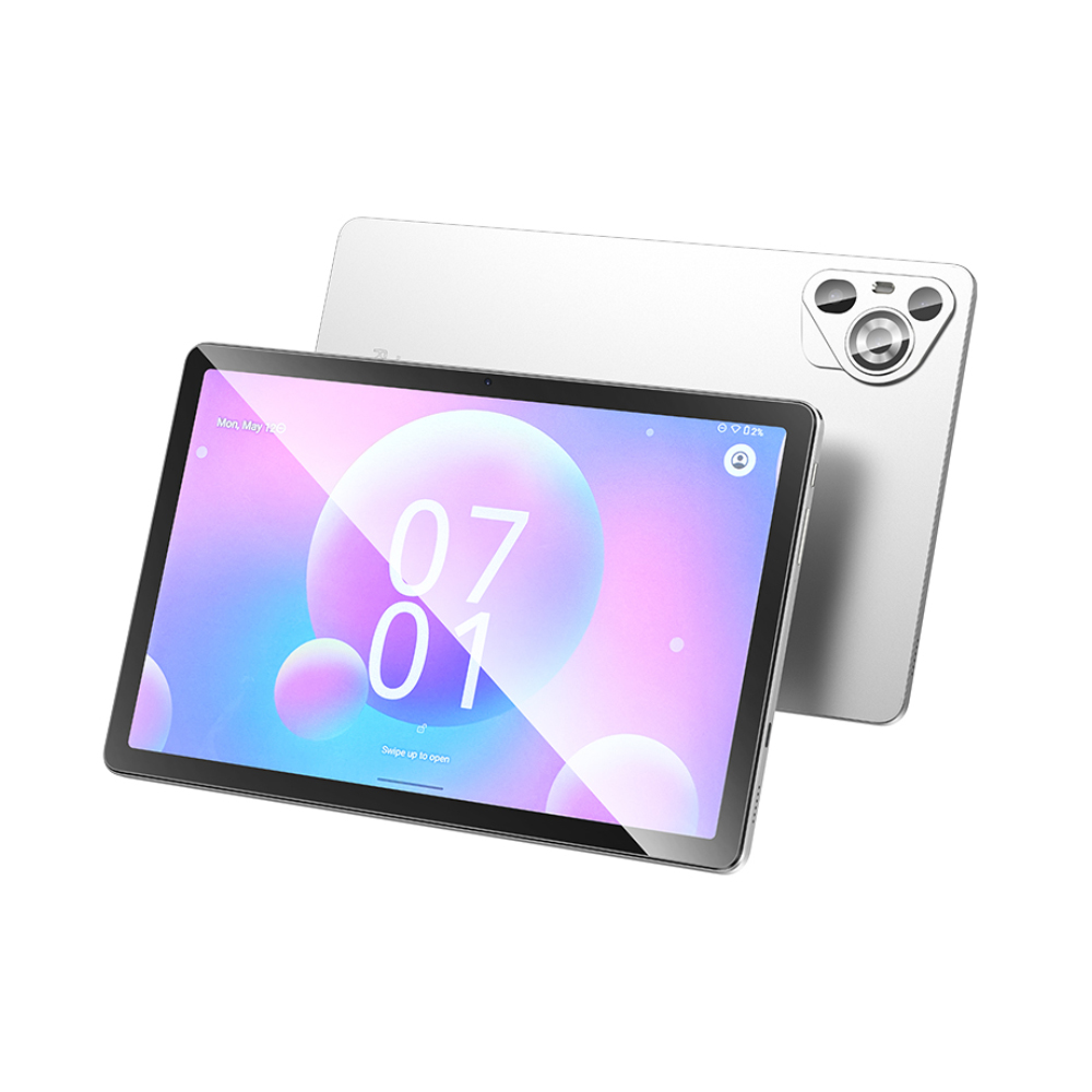 Tablet Hoco. A14 Ultra-thin 11" WiFi 3GB + 3GB/64GB MicroSD Android 14 5000mAh Ασημί με Screen Protector και Θήκη Book | Tablet - shopin.gr