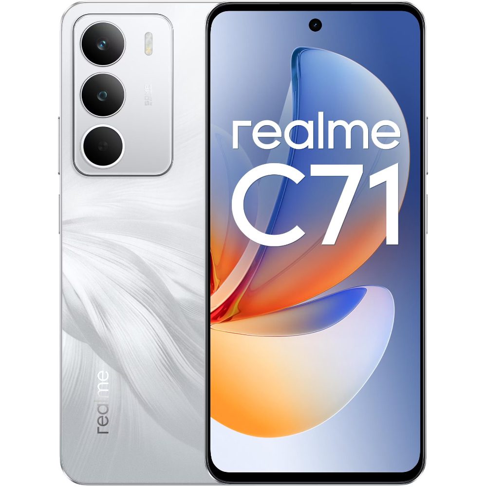 Realme C71 4G Dual Sim 6.67" 8GB/256GB NFC White Swan | Smartphone - shopin.gr