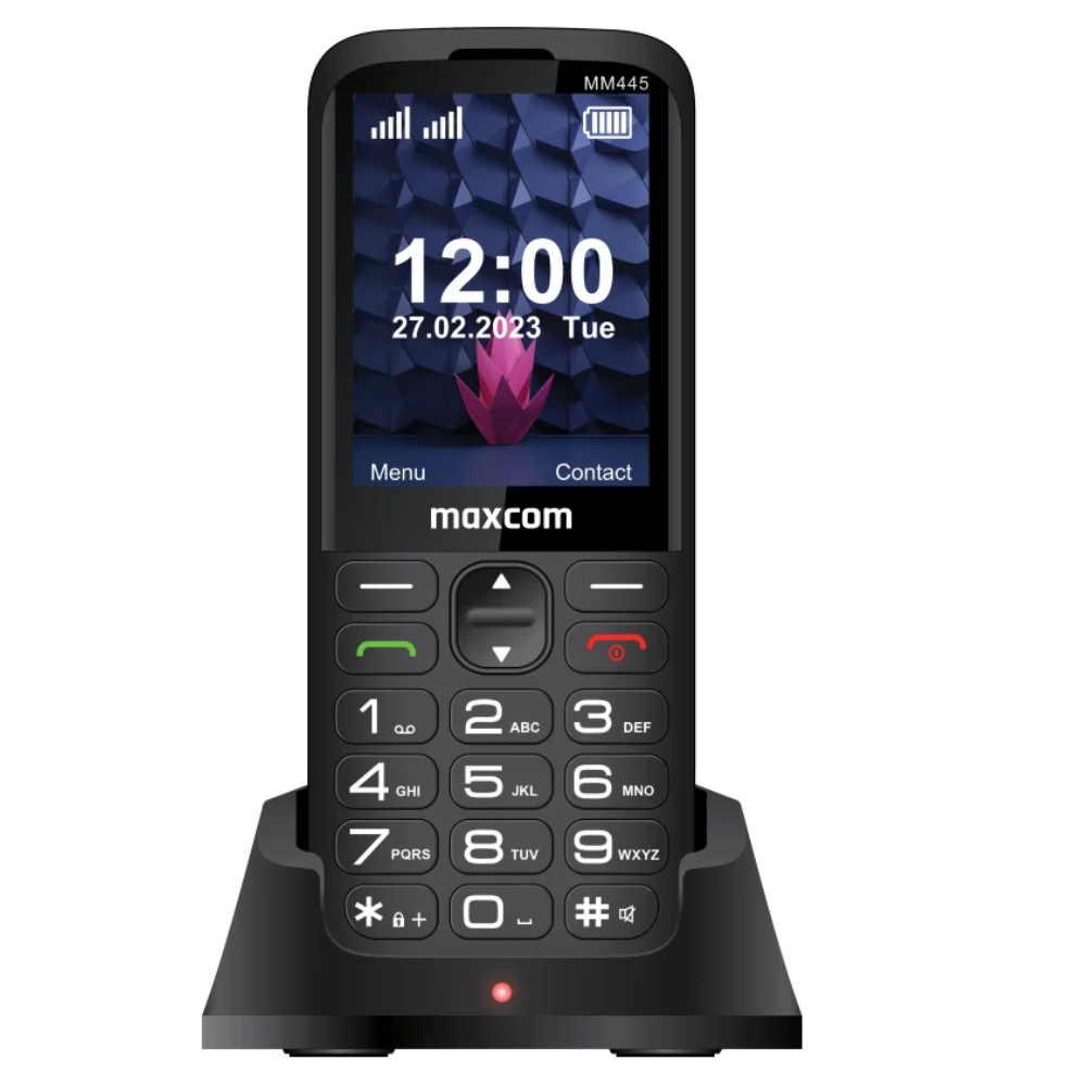 Maxcom MM445 4G (Dual Sim) 2.8" με Βάση Φόρτισης