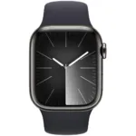Apple Watch Series 9 41mm GPS NFC IP6X Stainless Steel Case Graphite με Midnight Sport Band | Smartwatches - shopin.gr