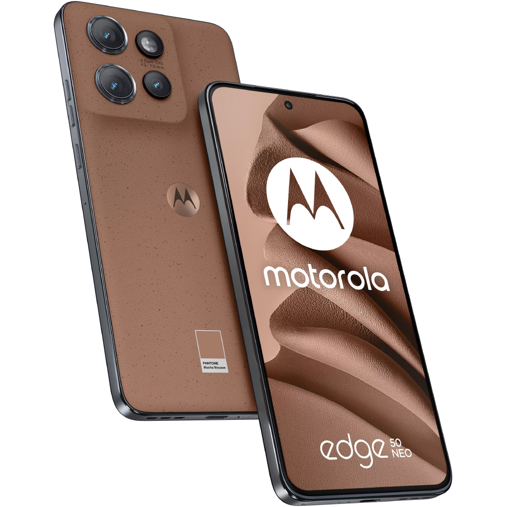 Motorola Edge 50 Neo 5G Dual Sim 6.4" 12GB/512GB NFC IP68 Mocha Mousse | Smartphone - shopin.gr