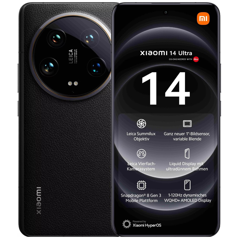 Xiaomi 14 Ultra 5G Dual Sim 6.73" 16GB/512GB NFC IP68 Black | Smartphone - shopin.gr