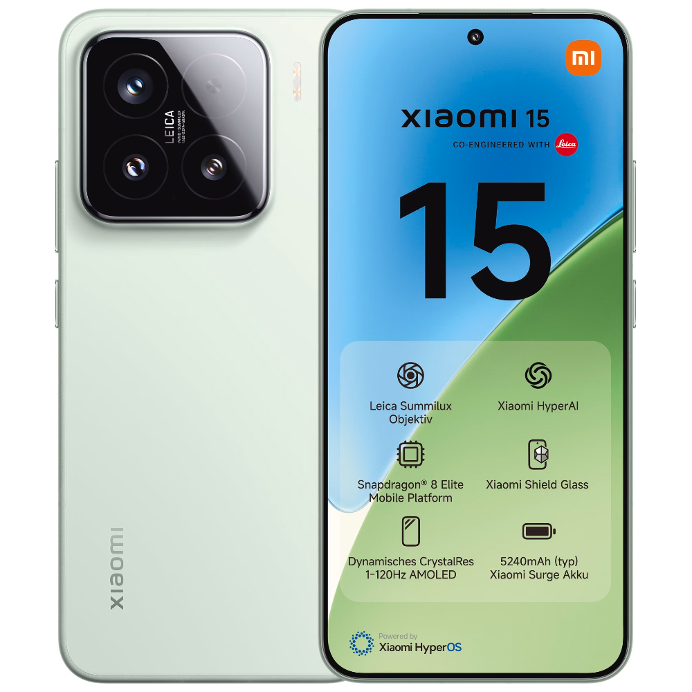 Xiaomi 15 5G Dual Sim 6.36" 12GB/512GB NFC IP68 Green | Smartphone - shopin.gr