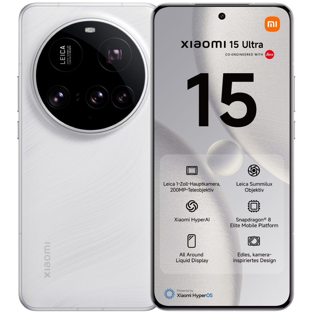 Xiaomi 15 Ultra 5G Dual Sim 6.73" 16GB/512GB NFC IP68 White + Photography Kit | Smartphone - shopin.gr