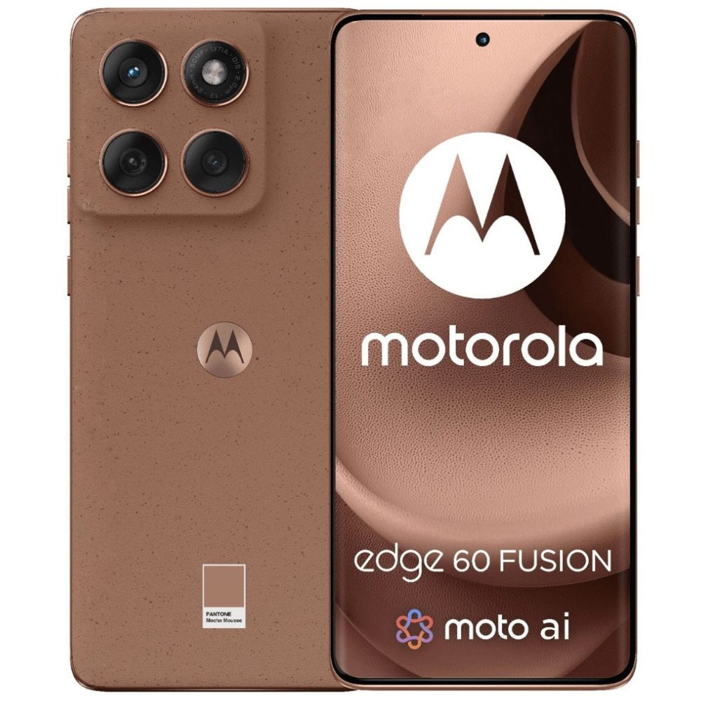 Motorola Edge 60 Fusion 5G Dual Sim 6.67" 8GB/256GB NFC IP68 Mocha Mousse | Smartphone - shopin.gr