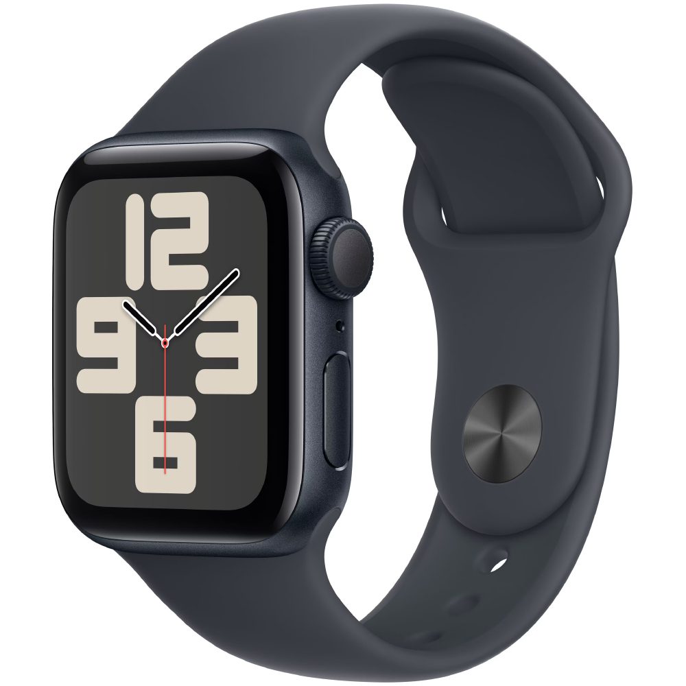 Apple Watch SE2 (2024) Aluminum 40mm GPS NFC 5 ATM Aluminum Case Midnight με Sport Band Midnight | Smartwatches - shopin.gr