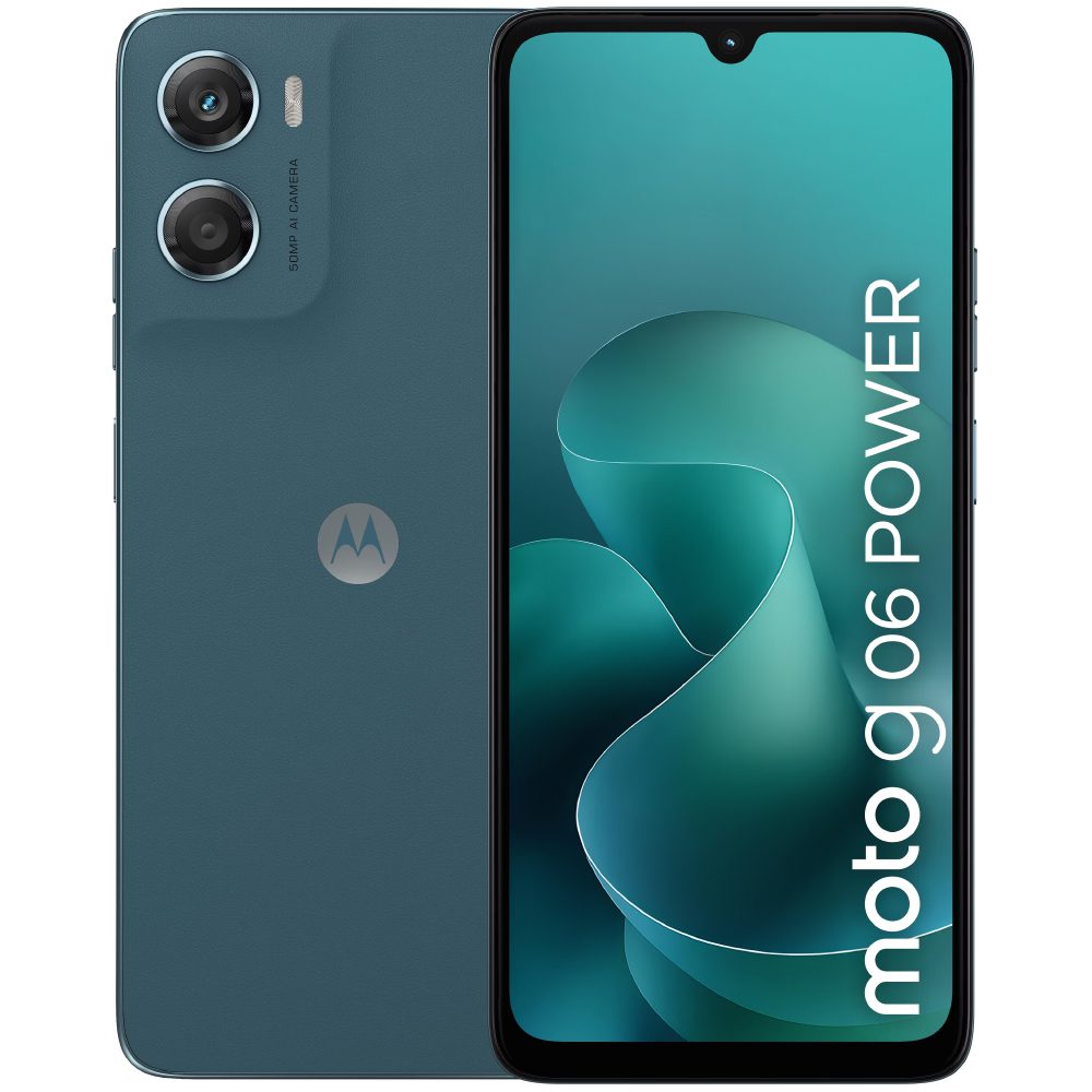 Motorola Moto G06 4G Dual Sim 6.88" 4GB/256GB IP64 Blue | Smartphone - shopin.gr