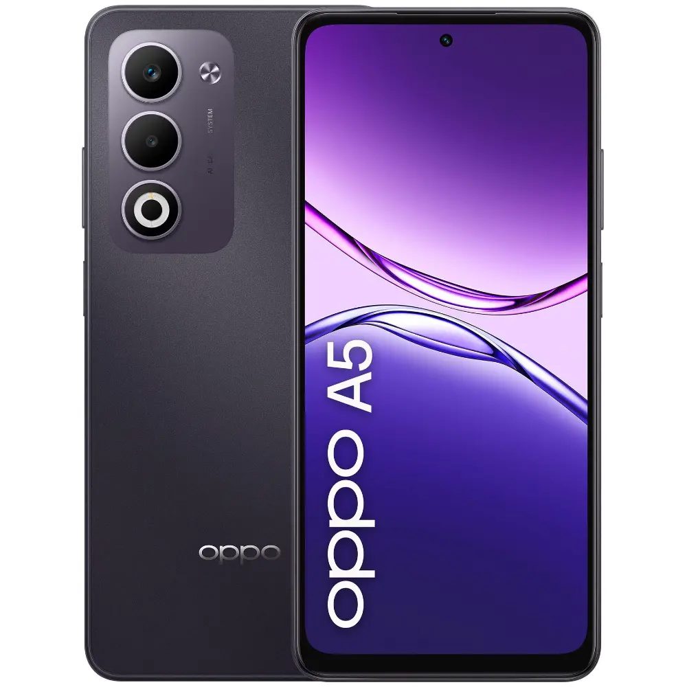 Oppo A5 4G Dual Sim 6.67" 4GB/128GB IP65 Midnight Purple | Smartphone - shopin.gr
