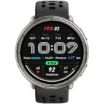 Smartwatch Amazfit Active 2 (Round Premium) 1.32" AMOLED  GPS NFC 5 ATM με Δυνατότητα Κλήσεων Black | Smartwatches - shopin.gr