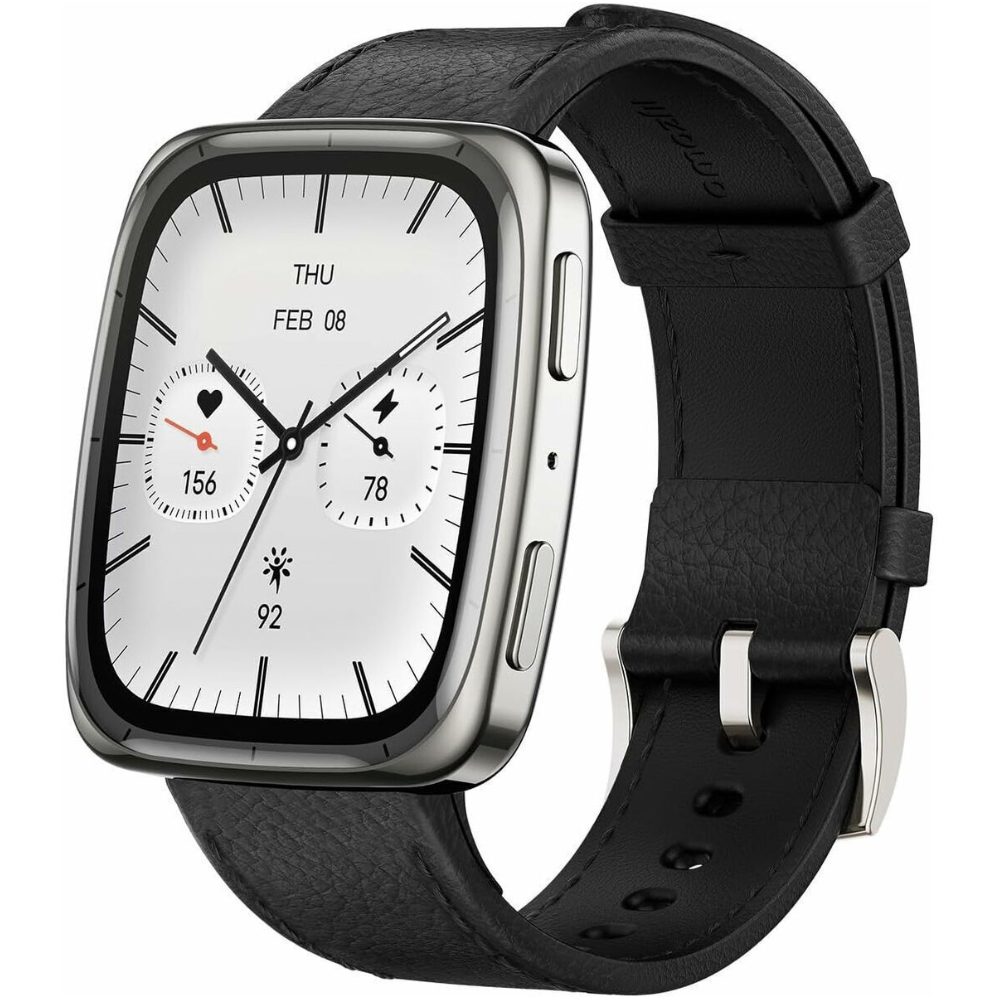 Smartwatch Amazfit Active 2 (Square) 1.75" AMOLED  GPS 5 ATM με Δυνατότητα Κλήσεων Black | Smartwatches - shopin.gr
