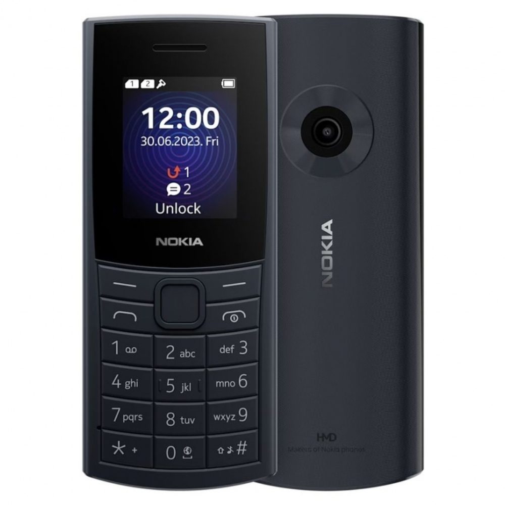 Nokia 110 (2024) 4G Dual Sim 2" IP52 Blue Χωρίς Ελληνικό Μενού | Smartphone - shopin.gr