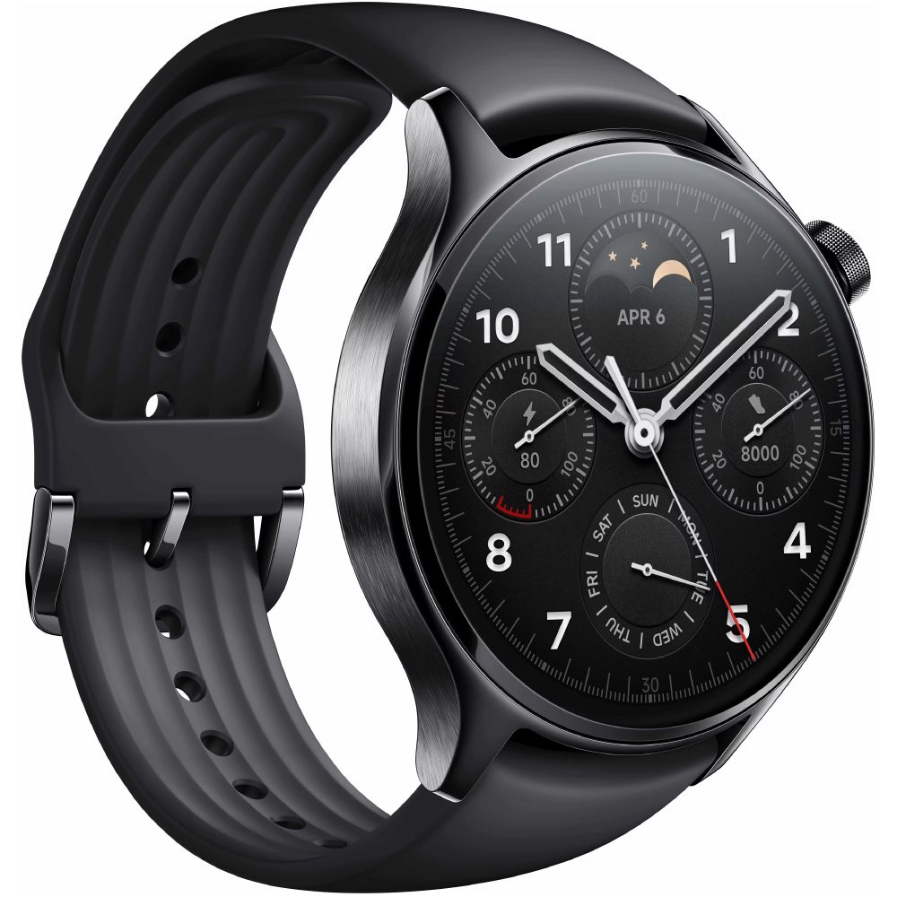 Xiaomi Watch S1 Pro Stainless Steel 46mm GPS NFC 5 ATM με Δυνατότητα Κλήσεων Μαύρο BHR6013GL | Smartwatches - shopin.gr