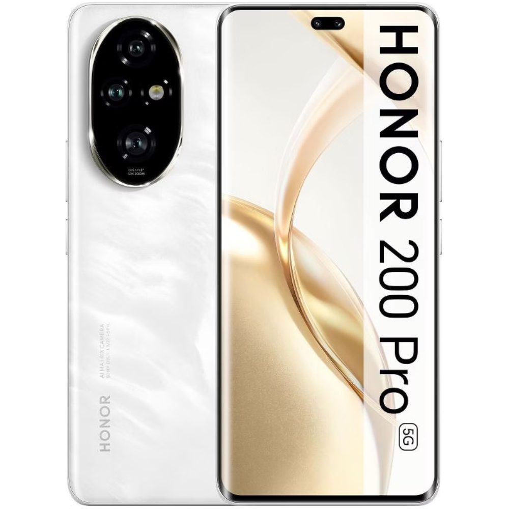 Honor 200 Pro 5G Dual Sim 6.78" 12GB/512GB NFC IP65 Moonlight White | Smartphone - shopin.gr