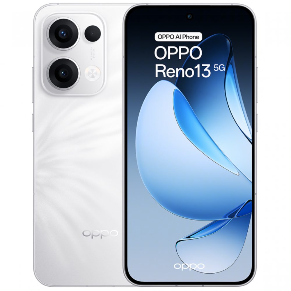 Oppo Reno13 5G Dual Sim 6.59" 12GB/256GB NFC IP68 Plume White | Smartphone - shopin.gr