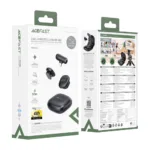 Ακτίνα 50m και 48hr Διάρκεια Μπαταρίας με USB-C Transmitter και Θήκη Φόρτισης Μαύρο | Μικρόφωνα - shopin.gr