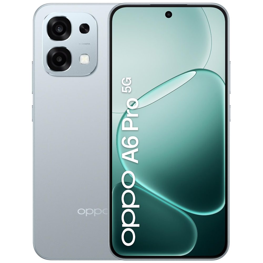 Oppo A6 Pro 5G Dual Sim 6.57" 8GB/256GB NFC IP68  Lunar Titanium | Smartphone - shopin.gr