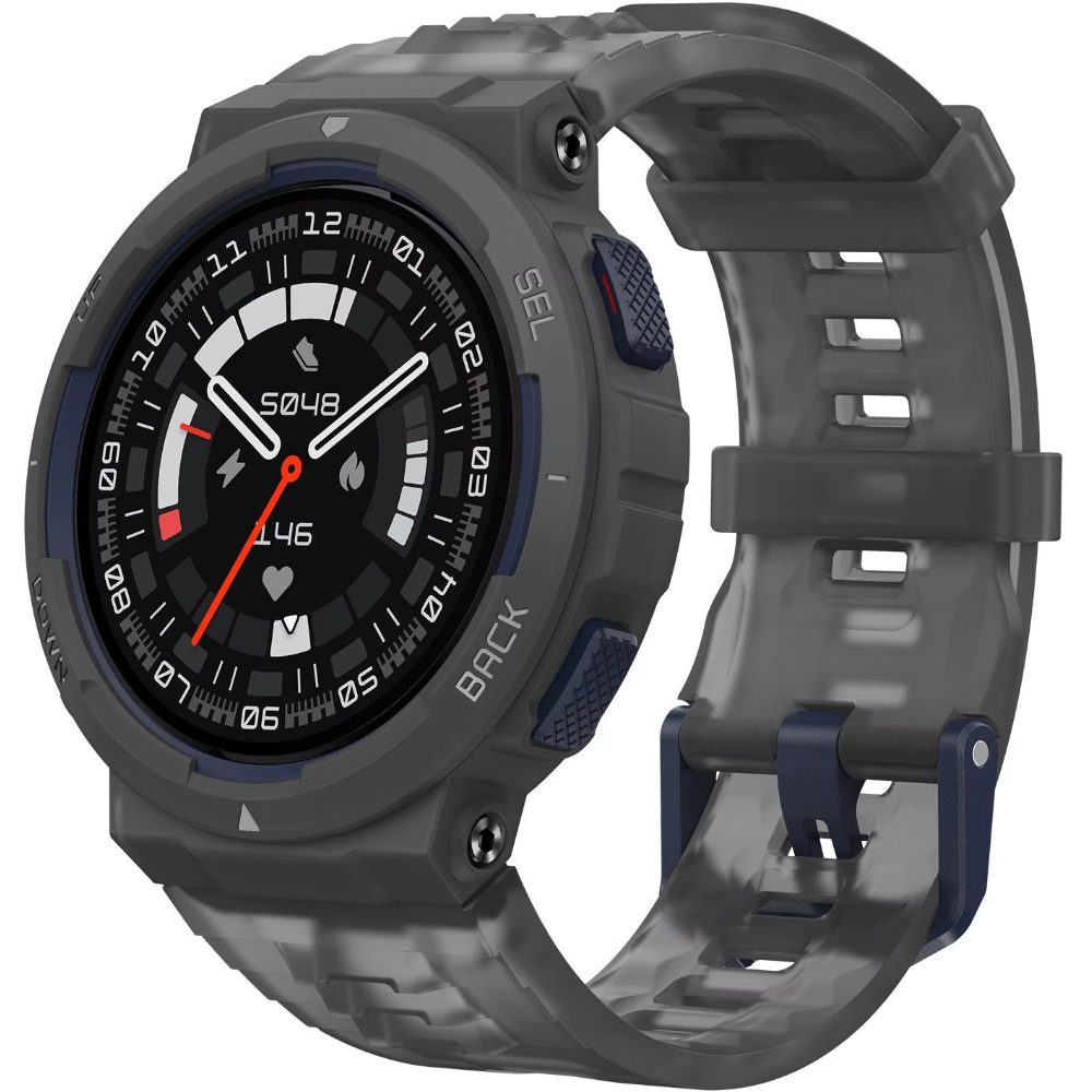 Smartwatch Amazfit Active Edge 1.32" TFT GPS 5ATM Midnight Pulse | Smartwatches - shopin.gr