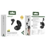 Wireless Hands Free Acefast W3 v5.4 350mAh ANC TWS 4-mic ENC με Mini Θήκη Φόρτισης Μαύρα | Bluetooth - shopin.gr