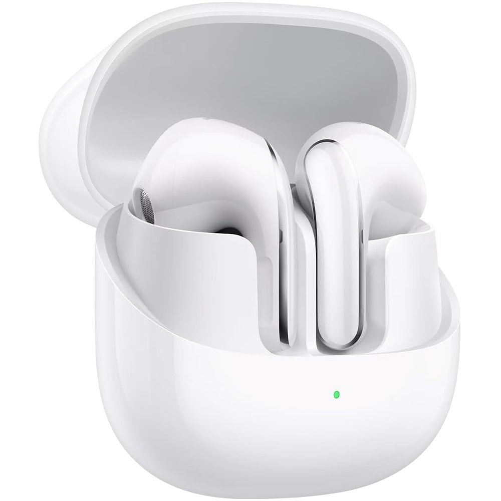 Wireless Bluetooth Xiaomi Buds 5 BHR8117GL IP54 με Active Noise Cancellation και Θήκη Φόρτισης Λευκά | Bluetooth - shopin.gr