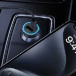 Φορτιστής Αυτοκινήτου Acefast B16 1xUSB-C 1xUSB-A PD95W QC3.0 Αλουμινένιος με Φωτισμό Γκρι | Φορτιστές - shopin.gr