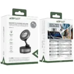 Επιτραπέζια Μαγνητική Βάση Στήριξης Acefast E28 με Δυνατούς Μαγνήτες και Ελεύθερη Περιστροφή και Κλίση Γκρι | Βάσεις Στήριξης - shopin.gr