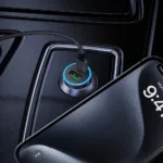 Φορτιστής Αυτοκινήτου Acefast B15 1xUSB-C 1xUSB-A PD65W QC3.0 Αλουμινένιος με Φωτισμό Γκρι | Φορτιστές - shopin.gr