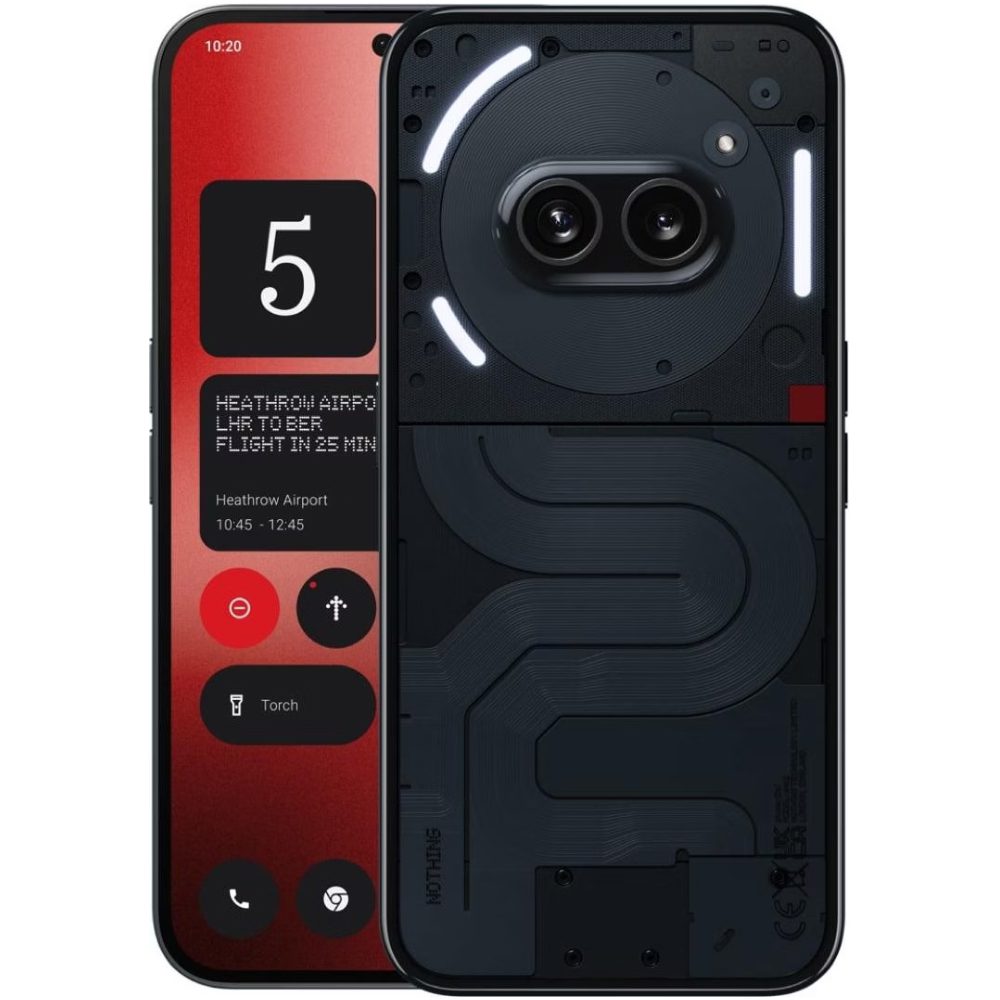 Nothing Phone (2a) 5G Dual Sim 6.7" 8GB/128GB NFC IP54 Black | Smartphone - shopin.gr