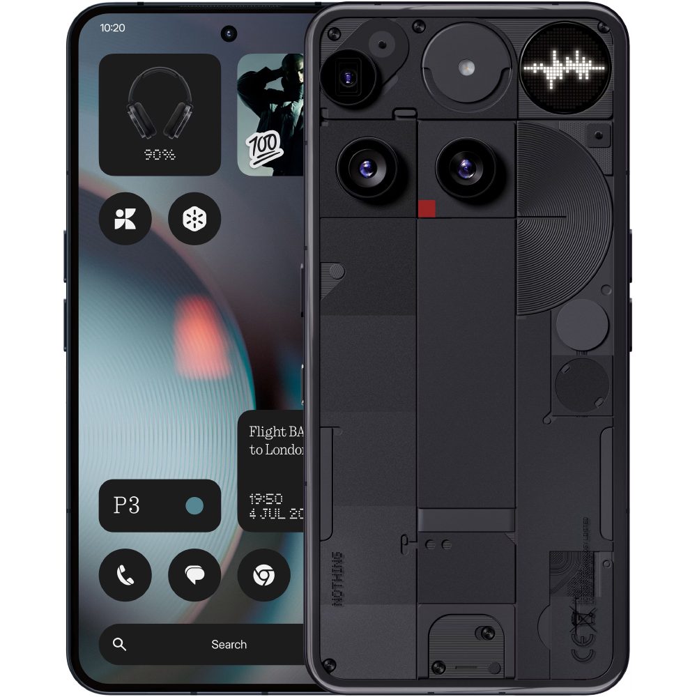 Nothing Phone (3) 5G Dual Sim 6.67" 12GB/256GB NFC IP68 Black | Smartphone - shopin.gr