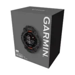 Garmin Instinct 3 Solar Aluminium 45mm GPS NFC 10 ATM Black με Black Band | Smartwatches - shopin.gr