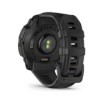 Garmin Instinct 3 Solar Aluminium 45mm GPS NFC 10 ATM Black με Black Band | Smartwatches - shopin.gr