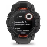 Garmin Instinct 3 Solar 50mm GPS NFC 10 ATM Black with Charcoal Band | Smartwatches - shopin.gr